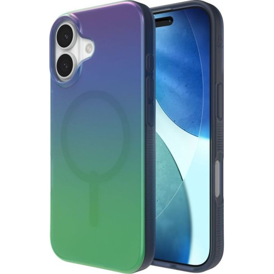 Zagg Case Milan Snap Compatible With Magsafe For Iphone 17 Raven feather