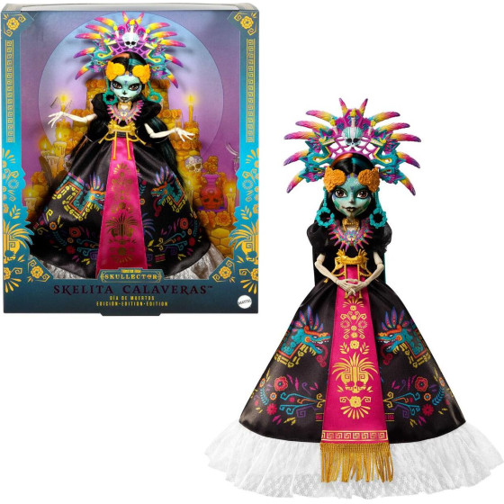 Mattel Monster High: Skullector - Skelita Calaveras Dia De Muertos Doll (JDR63)