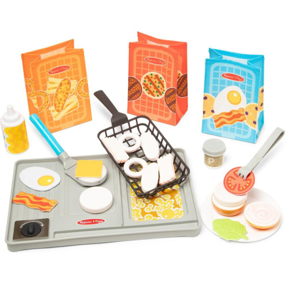 Melissa & Doug Pretend Play: Non-Wood Flip & Fry (6074893)