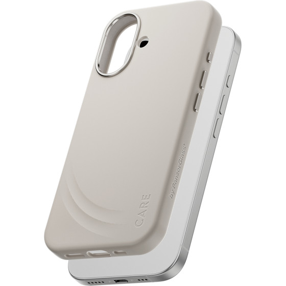 Care By PanzerGlass(R) Feature Flow Case Vanilla w. Magsafe Iphone 17 - (PG-CR81500)