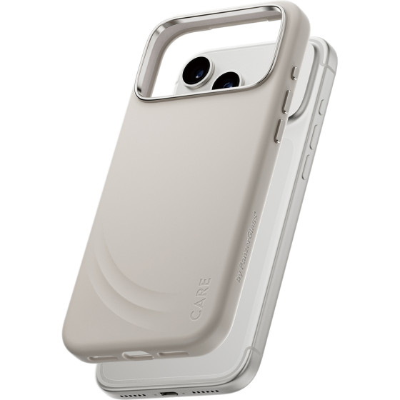 Care By PanzerGlass(R) Feature Flow Case Vanilla w. Magsafe Iphone 17 Pro Max - (PG-CR65806)