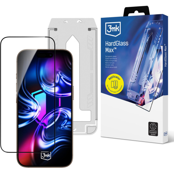 3MK Protection 3MK Hardglass Max Tempered Glass For Iphone 17 Pro Max - (W-3HgMFF-IP17PM-0)