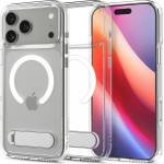 Spigen Ultra Hybrid S Magsafe Case For Iphone 17 Pro - Clear And White