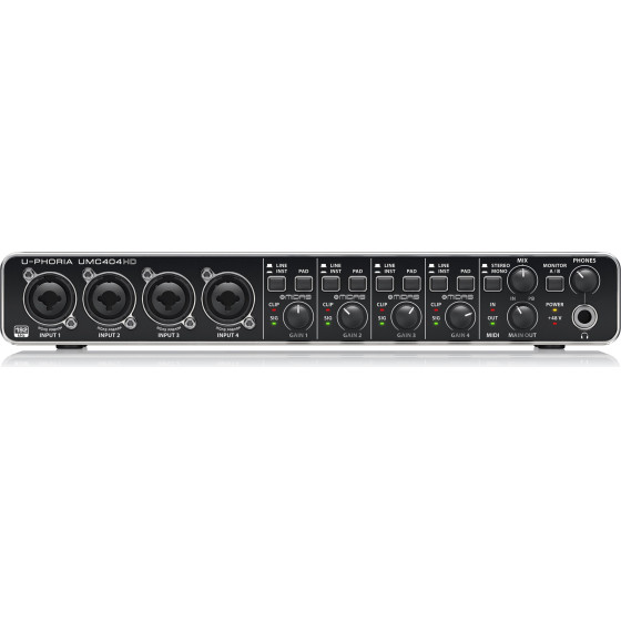Behringer UMC404HD Recording Audio Interface - (27000443)