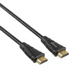 MediaRange Hdmi Premium High Speed With Ethernet Cable, Ver. 2.0, 18 Gbps Ver. 2.1, 4k@60Hz, 2.0m, Black - (MRCS247)