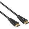 MediaRange Hdmi Premium High Speed With Ethernet Cable, Ver. 2.0, 18 Gbps Ver. 2.1, 4k@60Hz, 2.0m, Black - (MRCS247)