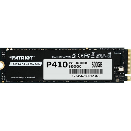 Patriot Ssd Viper P410 M.2 PCI-Ex4 Nvme 1.4 500GB 5GB/s - (P410P500GM28H)