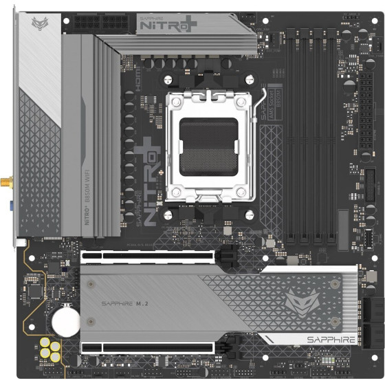 Sapphire NITRO+ B850M Wifi Amd B850 Socket AM5 Micro Atx - (52123-01-40G)