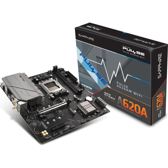 Sapphire Pulse A620AM Motherboard - (52118-03-40G)