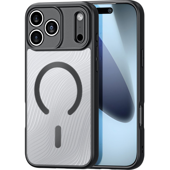 Dux Ducis Aimo Mag Case For Iphone 17 Pro Compatible With Magsafe - Black