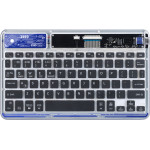 Dux Ducis Keyboard (Ck Series) Wireless For Laptop / Tablet / Phone - Transparent - (Dux Ducis Universal Keyboard Transparent Ck Transparent)