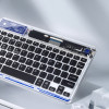 Dux Ducis Keyboard (Ck Series) Wireless For Laptop / Tablet / Phone - Transparent - (Dux Ducis Universal Keyboard Transparent Ck Transparent)