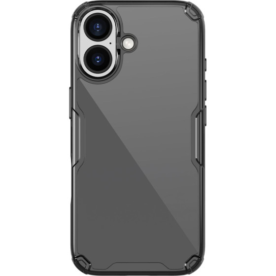 Nillkin Nature Tpu Pro Case For Iphone 17 - Translucent Black