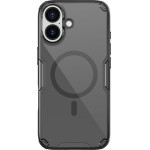 Nillkin Nature Tpu Pro Magnetic Case Compatible With Magsafe For Iphone 17 - Translucent Black