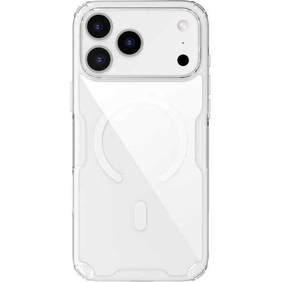 Nillkin Nature Tpu Pro Magnetic Case Compatible With Magsafe For Iphone 17 Pro Max - Transparent