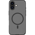 Nillkin Super Frosted Shield Pro Magnetic Case Compatible With Magsafe For Iphone 17 - Translucent Black
