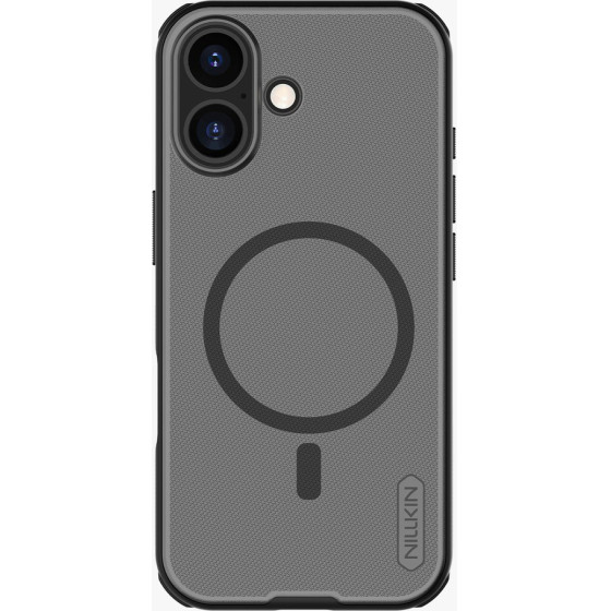 Nillkin Super Frosted Shield Pro Magnetic Case Compatible With Magsafe For Iphone 17 - Translucent Black