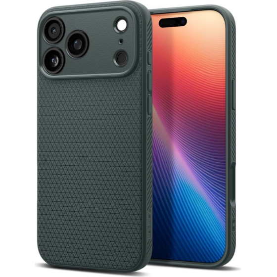 Spigen Case Liquid Air For Iphone 17 Pro Abbys green