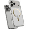 Spigen Case Ultra Hybrid Mag Compatible With Magsafe For Iphone 17 Pro Clear gold
