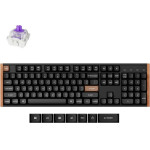 Keychron K10 He Special Wood Edition Wireless Magnetic Hall Effect Rgb Keyboard 100% Us - (K10H-F1)