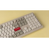 Keychron V6 Max Retro QMK/Via BT/2,4/Wired Custom Mechanical Keyboard Red Switch 100% Us - (V6M-R1)
