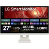 LG Monitor / 27'' 4K Uhd Ips / 60Hz / HDR10 / USB-C / Voice Recognition / Tilt / Vesa - PN: - (27U731SA-W)