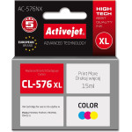 Activejet Canon Printer ink, Replacement Canon CL-576XL; Supreme; 15 ml; colour: blue, yellow, Magenta - (AC-576NX)