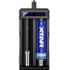 XTAR Battery Charger Li-Ion 18650 USB-C - 2 Slots - (SC2)