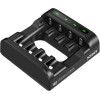 XTAR Battery Charger R03 / AAA, R6 / Aa Li-Ion 1,5V / Nimh - 4 Slots - (L4)