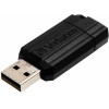 Verbatim Pendrive 4GB USB-A 2.0 Pinstripe Black - (49061)