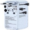 Verbatim Travel Adapter EU/UK/Us Gan 2xUSB-C/2xUSB-A/1xUSB-C Pd 100W Blue - (30192)