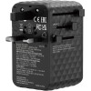 Verbatim Adapter EU/UK/Us Gan 2xUSB-A/3xUSB-C Pd 170W Czarny - (30190)