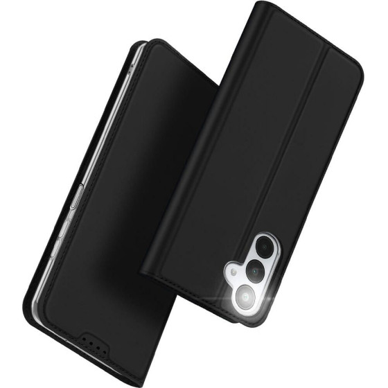 Dux Ducis Wallet Case Skin Pro For Samsung A17 5G black
