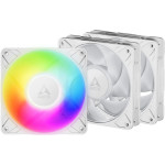 Arctic P12 Pro A-Rgb (White) - 3 Pack - Pwm 120mm Case Fan Value Pack - Max 3000 Rpm - Pwm Regulate - (ACFAN00326A)