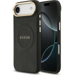 Guess Case Peony Hot Stamp Magsafe For Iphone Air Black - (GUHMP17MPSAMSECK)