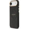 Guess Case Peony Hot Stamp Magsafe For Iphone Air Black - (GUHMP17MPSAMSECK)