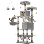 Feandrea Cat Tower XXL, Height 168 cm, for up 6 Cats - (PCT165W01)