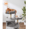Feandrea Cat Tower XXL, Height 168 cm, for up 6 Cats - (PCT165W01)