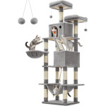 Feandrea Cat Tower XXl, Height 206 cm, up to 6 Cats - (PCT190W01)