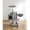 Feandrea Cat Tower, Height 110 cm, up to 3 cats - (PCT52W)