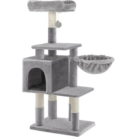 Feandrea Cat Tower, Height 110 cm, up to 3 cats - (PCT52W)