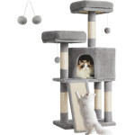 Feandrea Cat Tower, Height 115 cm, up to 3 cats - (PCT141W01)