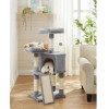 Feandrea Cat Tower, Height 115 cm, up to 3 cats - (PCT141W01)