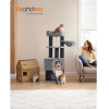 Feandrea Cat Tower, Height 141 cm, for large Cats - (PCT02W)