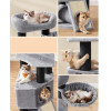 Feandrea Cat Tower, Height 141 cm, for large Cats - (PCT02W)