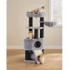 Feandrea Cat Tower, Height 141 cm, for large Cats - (PCT02W)