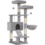 Feandrea Cat Tower, Height 142 cm, for up 2-3 Cats - (PCT160W01)