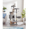 Feandrea Cat Tower, Height 142 cm, for up 2-3 Cats - (PCT160W01)