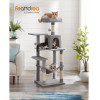 Feandrea Cat Tower, Height 143 cm, for up 4 Cats - (PCT161W01)