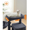 Feandrea Cat Tower, Height 96 cm, for large cats - (PCT51G)